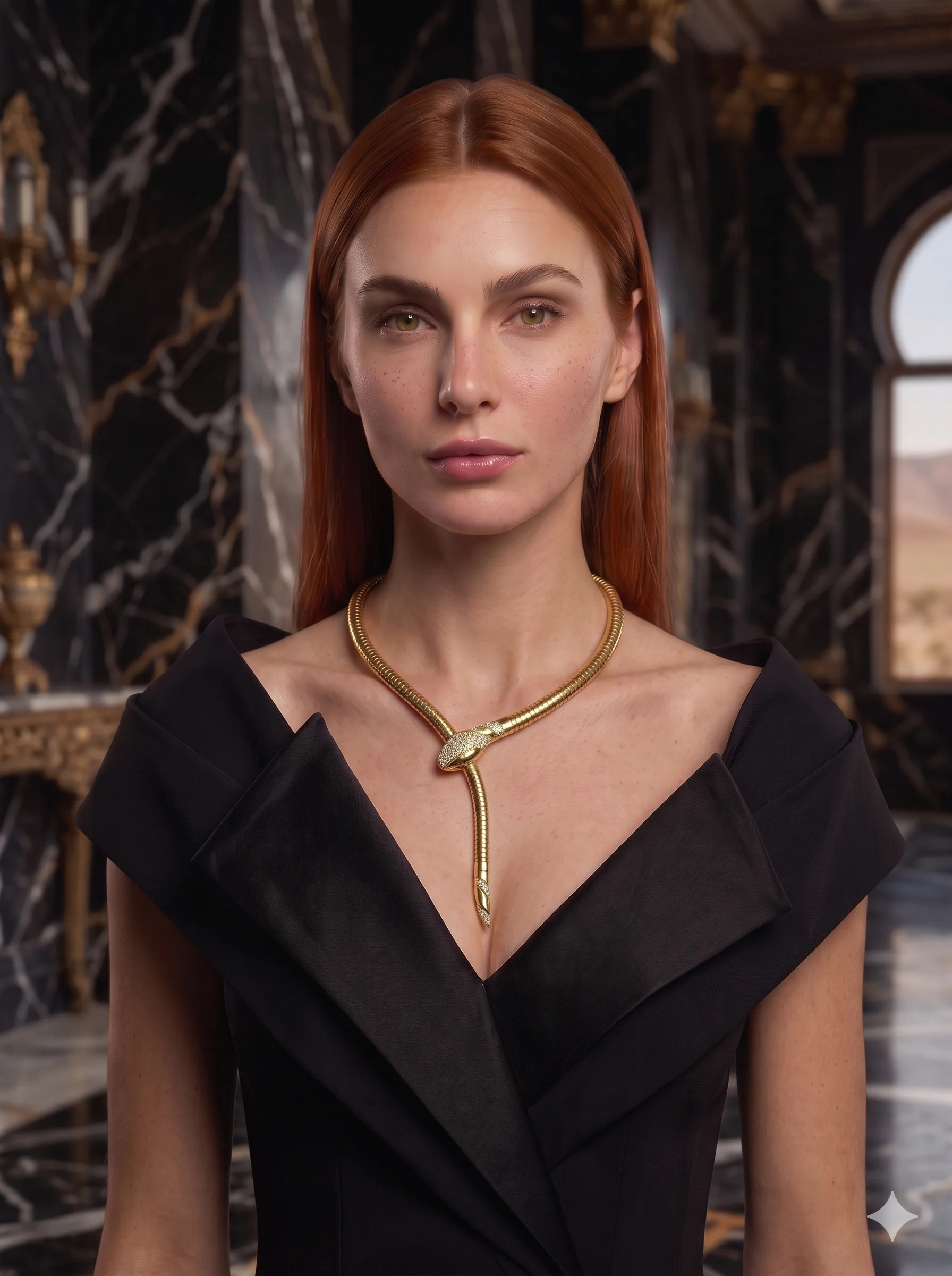 Black Dress Serpent